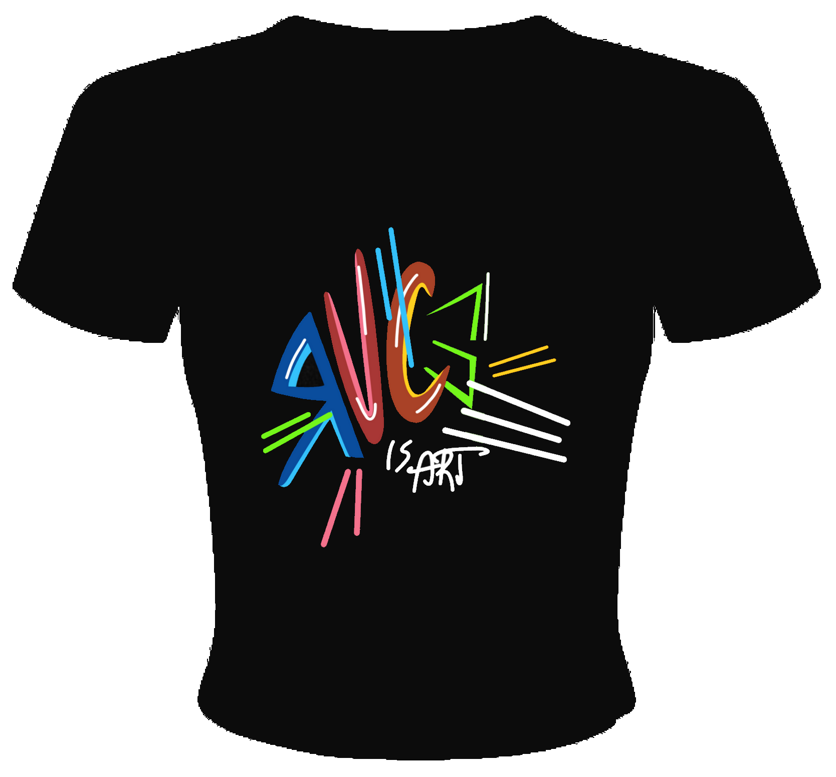 R.U.C.E. is Art Crop Tee