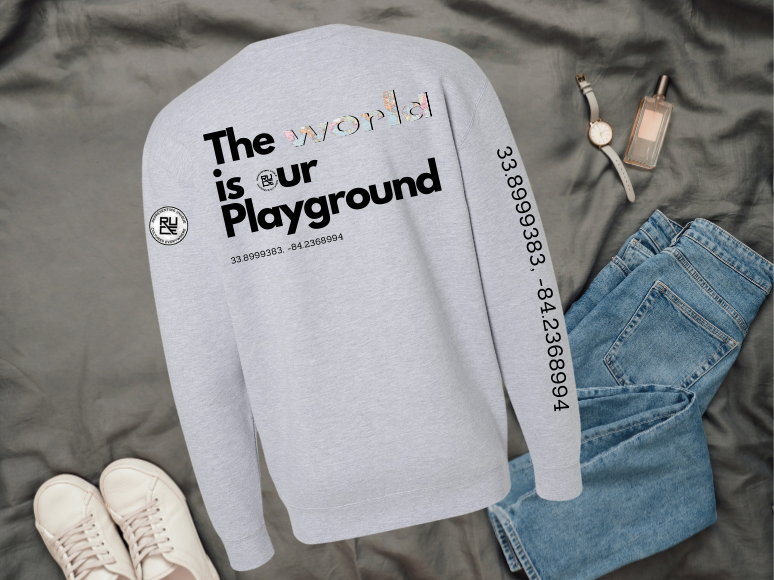 The World is Our Playground Crewneck