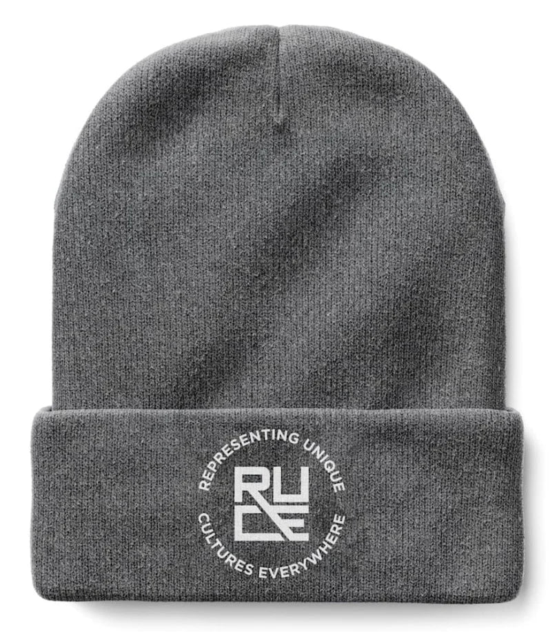 R.U.C.E. Knit Beanie "Grey"