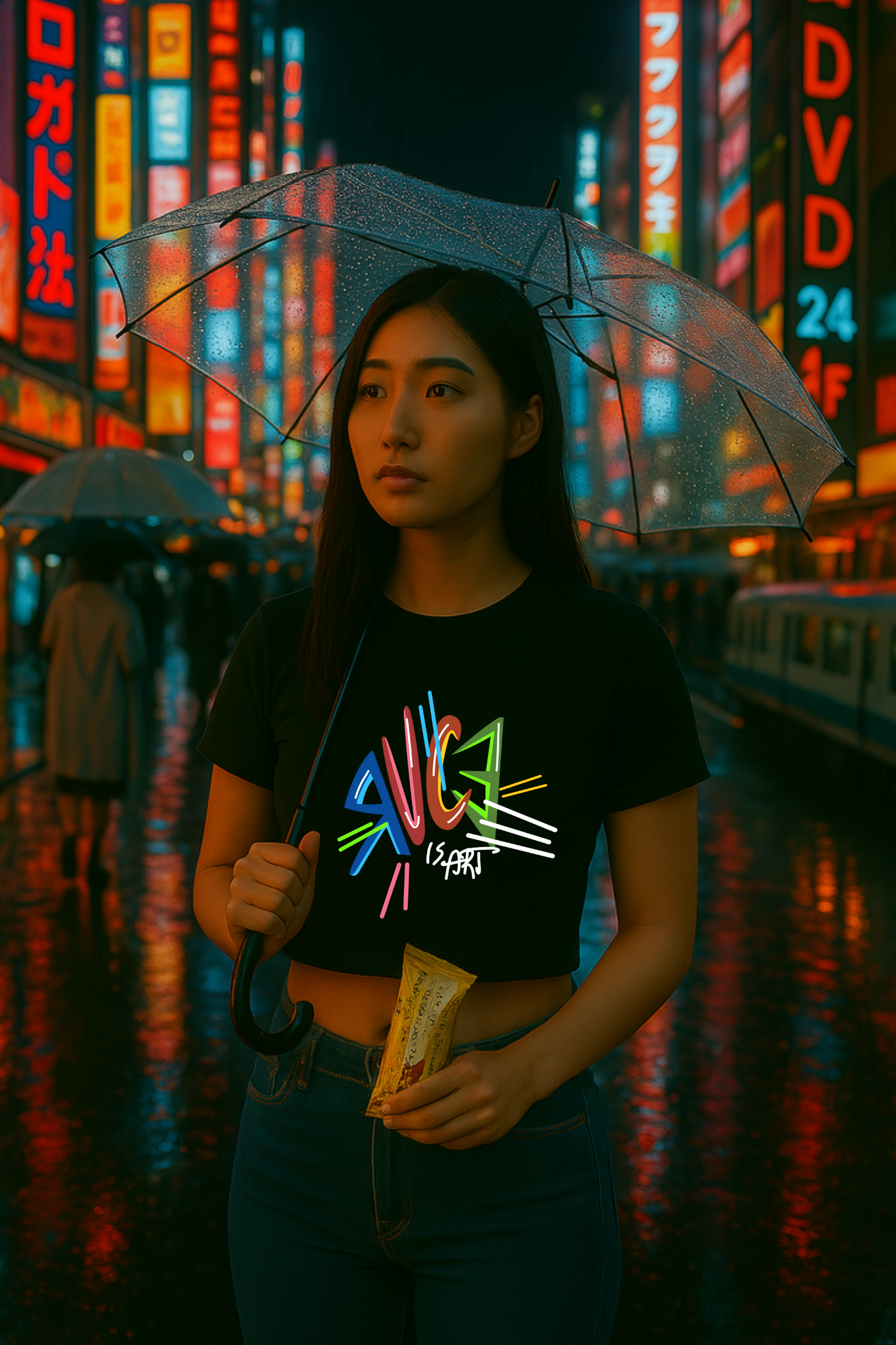 R.U.C.E. is Art Crop Tee