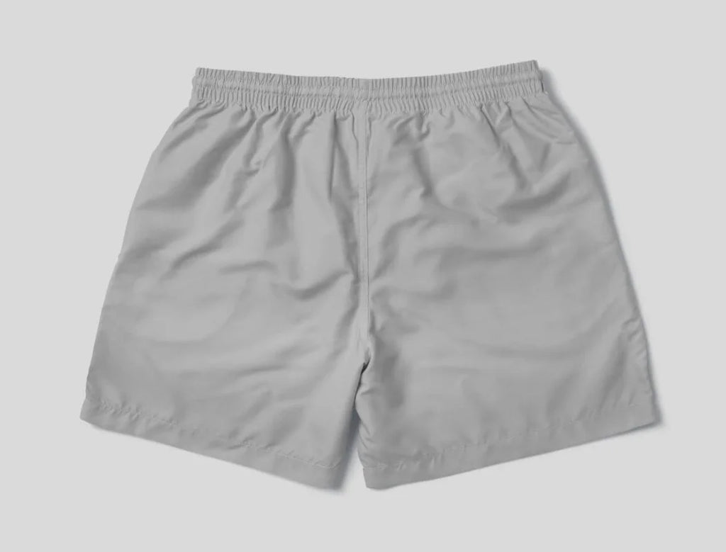 R.U.C.E. "GRATITUDE" GREY Letterman Sweat Shorts